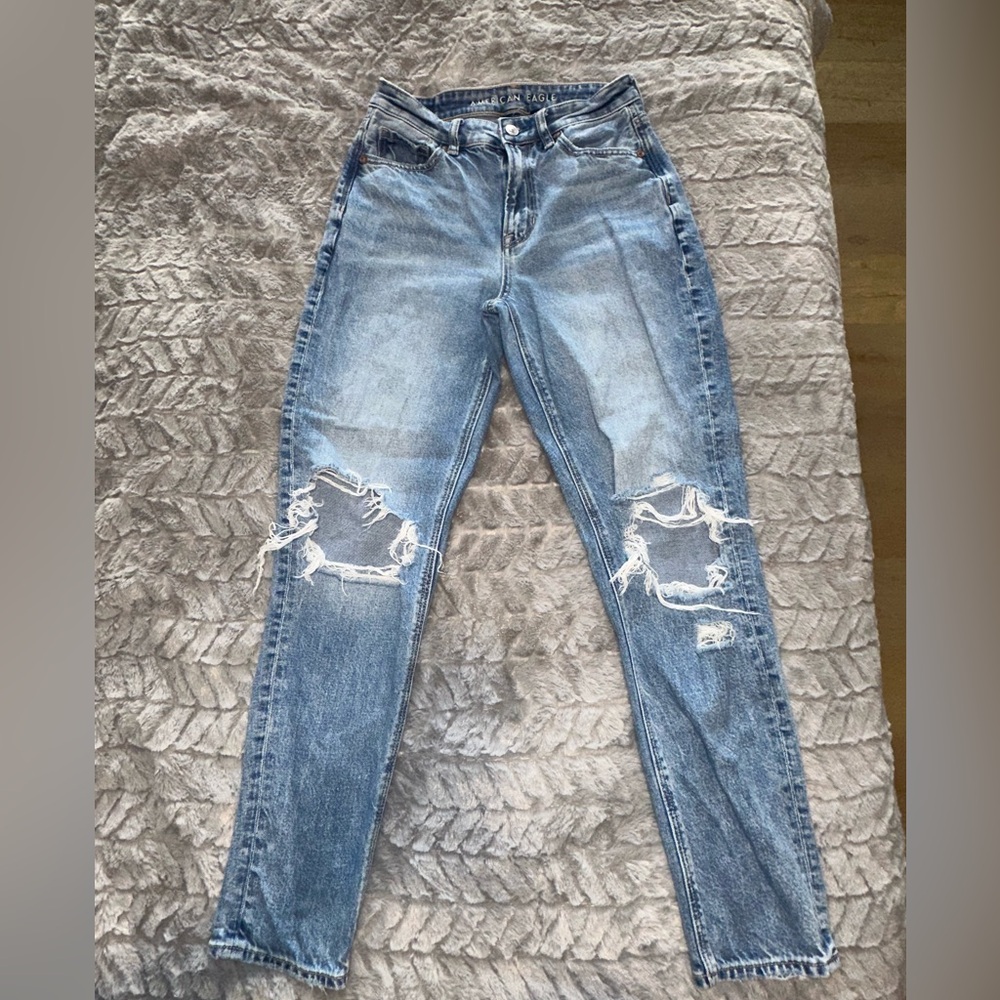 American Eagle Distressed Blue Women's Jeans